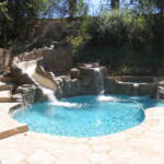 Parnia Enterprise Home Pool & Slide Build