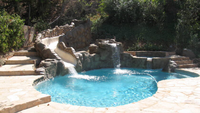 Parnia Enterprise Home Pool & Slide Build