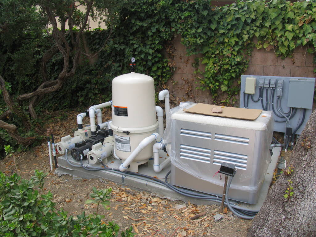Parnia Enterprise Pool Pump and Filters Build